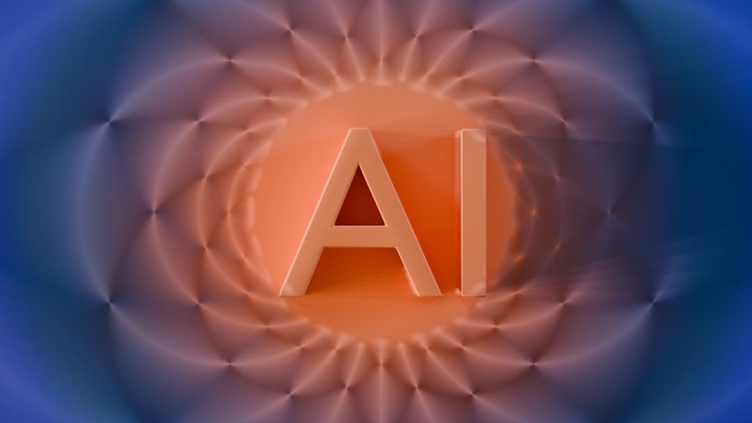 How Neural Networks Learn: The Mechanism Explained — Ai letters on a glowing orange and blue background